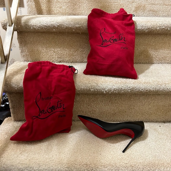 Excellent Condition New Christian Louboutin worn once at the Oscars Red Carpet - Picture 2 of 4